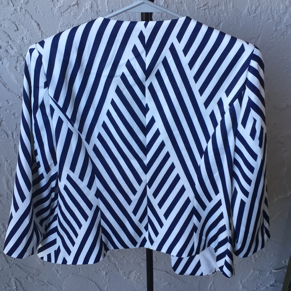 🔥MOVING SALE🔥 (S) RolyPoly Striped Jacket - Picture 2 of 7